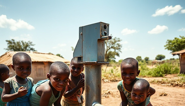 Forage d'eau potable
