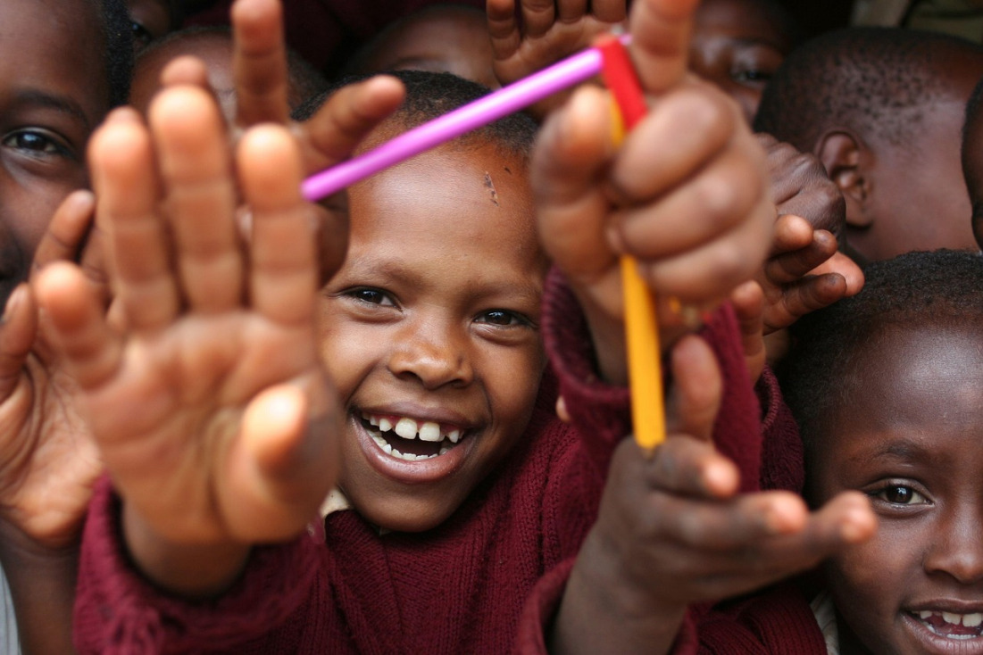 Enfants souriants