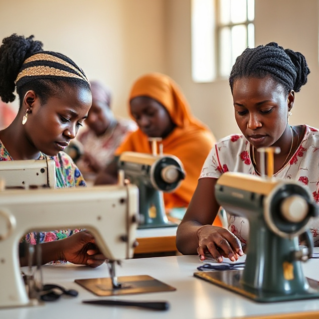 Atelier de formation à la couture
